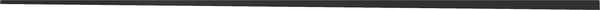 Mexen Line-B glasafløbsprofil 180 cm venstre, sort - 187004180L