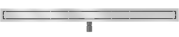 Mexen Flat M13 linear afløb 2-i-1 200 cm, inox - 1010200