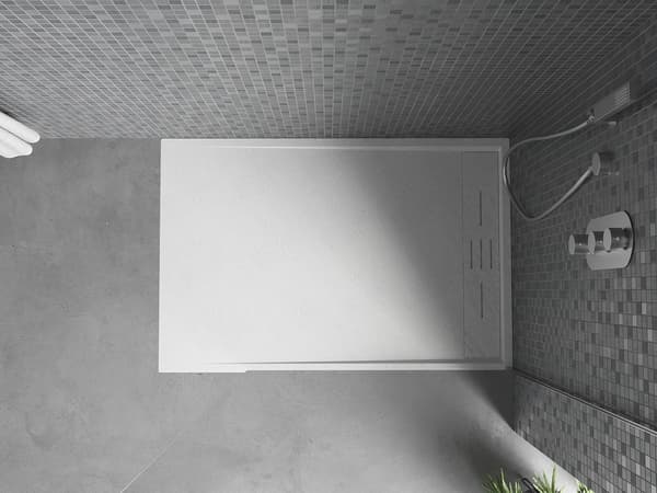Mexen Amon rektangulär duschkar SMC 100 x 80 cm, vit - 4F108010