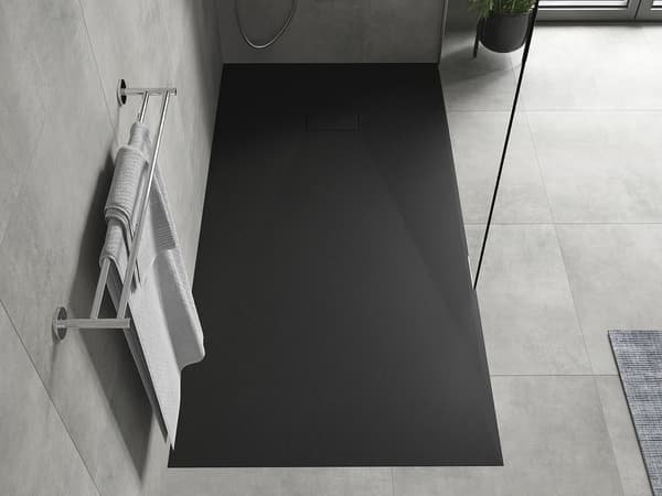 Mexen Hugo rektangulär duschkar SMC 170 x 80 cm, svart - 42708017