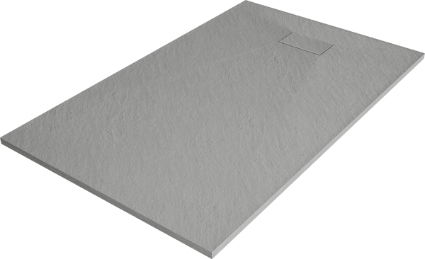 Mexen Hugo rektangulær brusebund SMC 160 x 90 cm, grå - 42619016