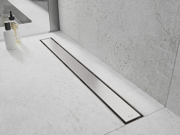 Mexen Flat M13 lineær afløb 2-i-1 120 cm, inox - 1010120