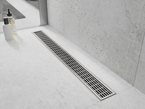 Mexen Flat M33 lineær afløb 100 cm, inox - 1033100-15