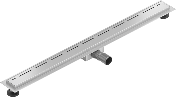 Mexen Flat M03 lineær afløb 90 cm, inox - 1022090-15