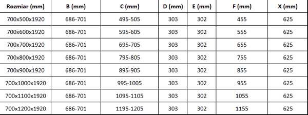 Mexen Lima vikbar duschkabin 70 x 100 cm, grafit, krom - 856-070-100-01-40