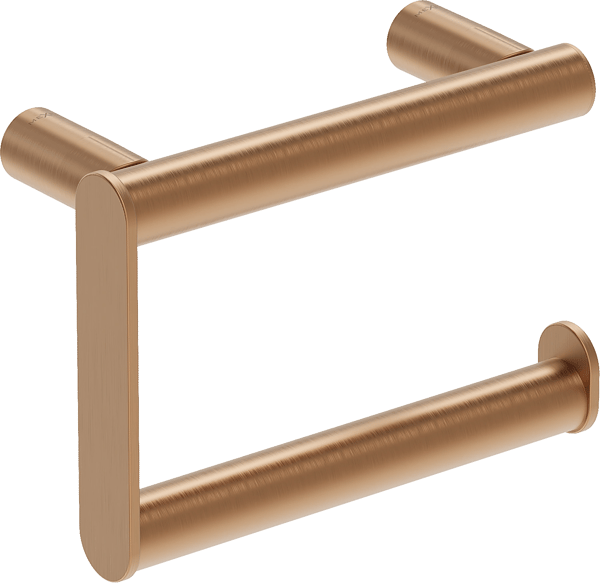 Mexen Loop toiletrulleholder, børstet kobber - 70A71023-65