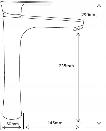 Mexen Axel DB62 badkarsset, krom - 73813DB62-00