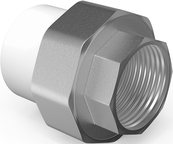 Mexen PPR Svejset muffe til rør 20 x 1/2 GW - W97355-2012F-00