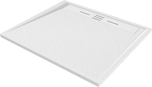 Mexen Amon rektangulær SMC-bruserbakke 100 x 90 cm, hvid - 4F109010