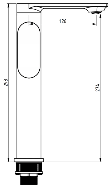 Mexen Milo DF40 brusesæt, sort - 713154DF40-70