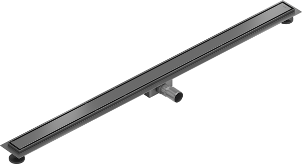 Mexen Flat M13 lineær afløb 2i1 150 cm, børstet gun grå - 1E10150