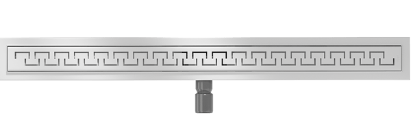 Mexen Flat M15 lineær afløb 80 cm, rustfrit stål - 1024080-15