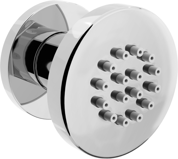Mexen side-overflade dyse, krom - 79361-00