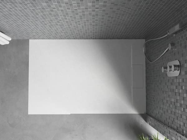 Mexen Otto rektangulär duschbricka SMC 140 x 80 cm, vit - 4N108014