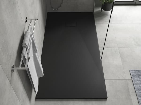 Mexen Hugo rektangulær brusekar SMC 180 x 80 cm, sort - 42708018