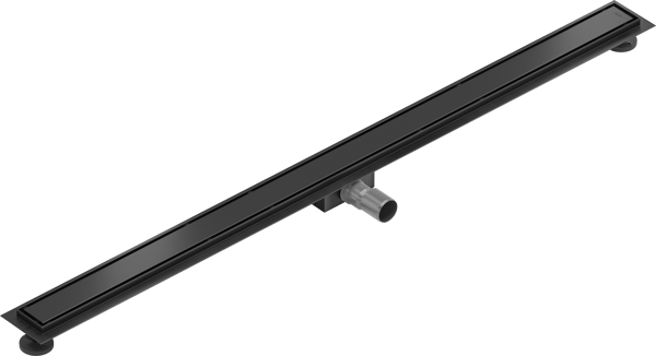 Mexen Flat M13 lineafløb 2-i-1 110 cm, sort - 1710110