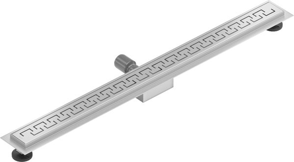 Mexen Flat M15 lineær afløb 90 cm, inox - 1024090-15