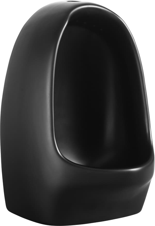 Mexen Owen vægmonteret pissoir, sort mat - 37074070