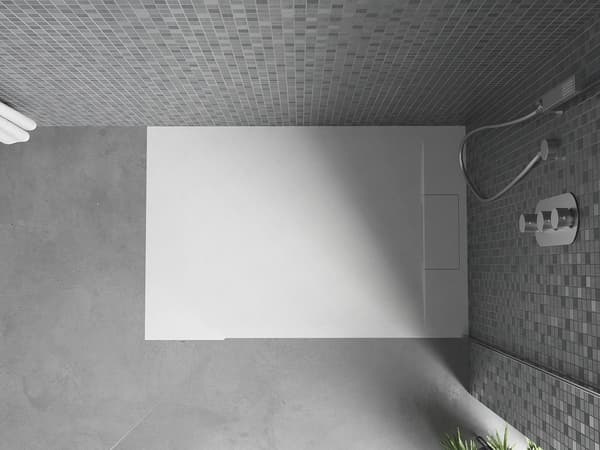Mexen Otto rektangulär SMC 100 x 80 cm duschkar, vit - 4N108010