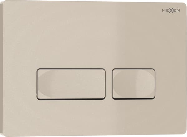 Mexen Tex 04 spolningsknapp, beige - 6104-07