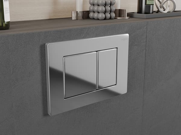 Mexen Fenix 03 skylleknap, blank krom - 600311