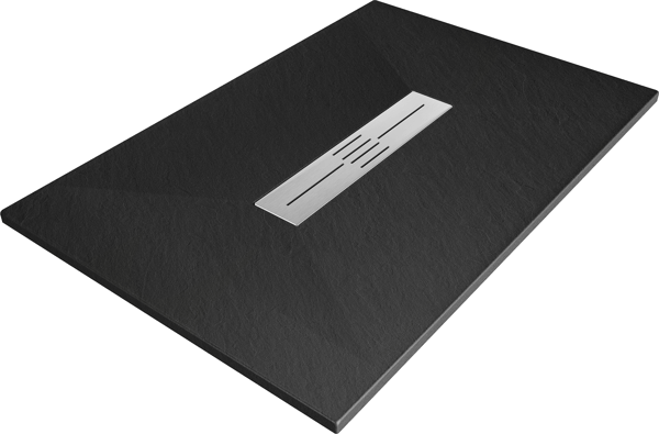 Mexen Toro rektangulær brusebund SMC 120 x 80 cm, sort - 43708012