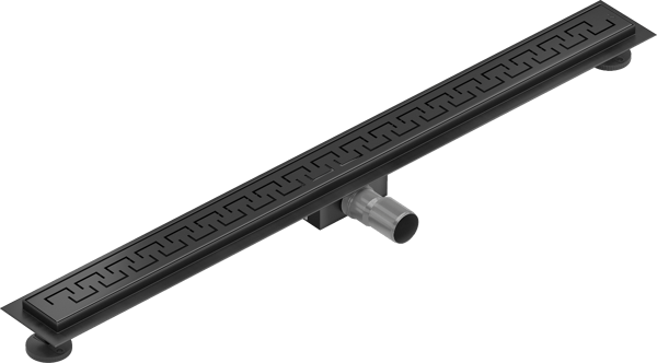 Mexen Flat M15 lineær afløb 80 cm, sort - 1724080-15