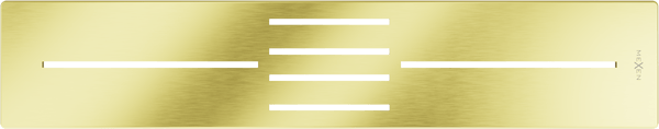 Mexen Toro panel til brusekar 100-120 cm, guld - 43910050