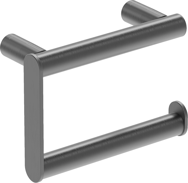 Mexen Loop toiletrulleholder, børstet gun gray - 70A71023-66