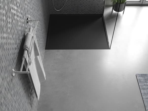 Mexen Amon rektangulär duschbas SMC 100 x 90 cm, svart - 4F709010