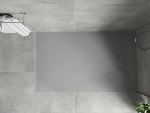 Mexen Hugo rektangulär duschkar SMC 150 x 90 cm, grå - 42619015
