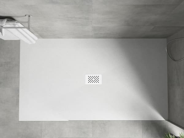 Mexen Hugo rektangulär duschkar SMC 150 x 100 cm, vit, vit täckpanel - 42101015-W