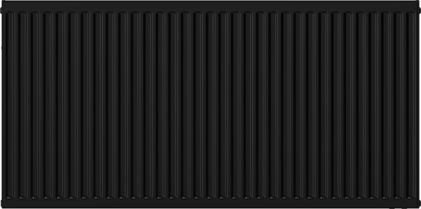 Mexen C21 plade radiator 400 x 800 mm, sideforbindelse, 741 W, sort - W421-040-080-70