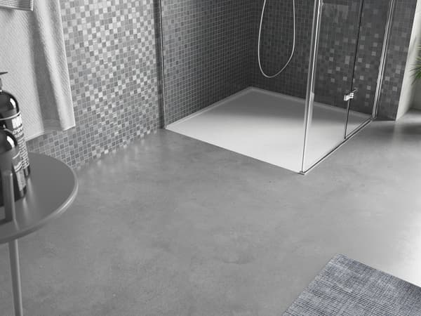 Mexen Amon kvadratisk duschkar SMC 90 x 90 cm, vit - 4F109090