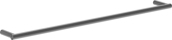 Mexen Loop håndklædeholder, børstet gun gray - 70A71045-66