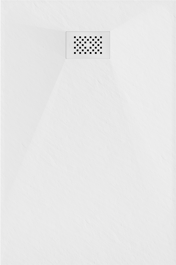 Mexen Hugo rektangulär duschkar SMC 130 x 90 cm, vit, vit täckplåt - 42109013-W