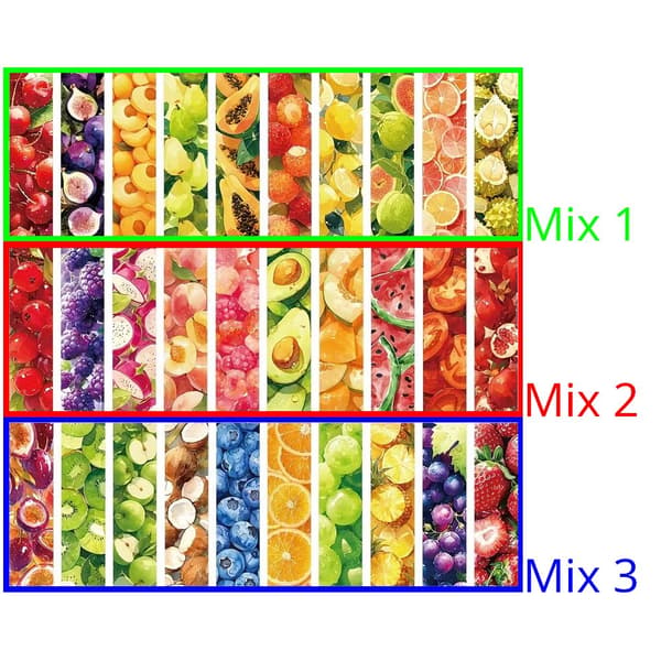 Bokmärken | Frukter och Bär | 10-pack