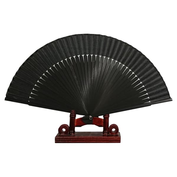 Ventilator - Spansk stil med etui - Sort [Sort]