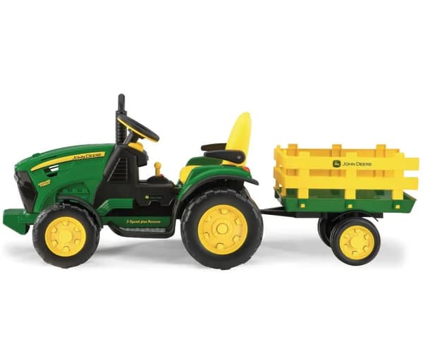 John Deere Ground Force EL Traktor med trailer Lithium 12V