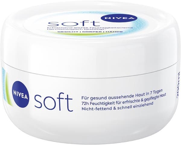 2pcs Nivea Soft Refreshingly Soft Moisturizing Cream 200 ml – Fuktkräm