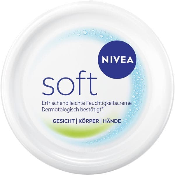 2pcs Nivea Soft Refreshingly Soft Moisturizing Cream 200 ml – Fuktkräm