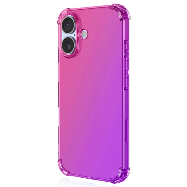 iPhone 16 Plus - Stilrent Skyddande Gradient Silikonskal