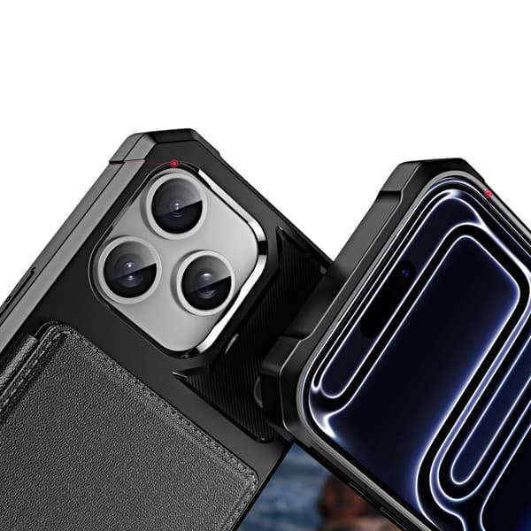 iPhone 17 Pro Wallet Case och stand