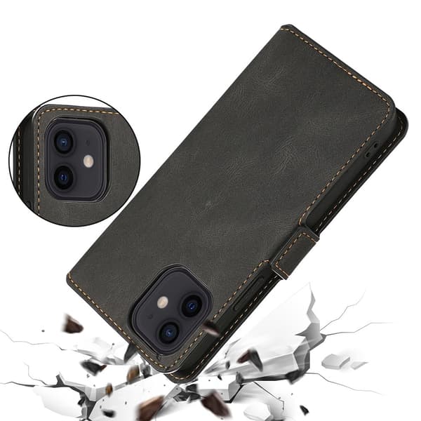 iPhone 12 Floveme Plånboksfodral