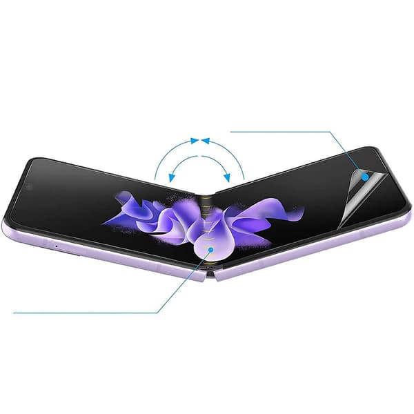 Hydrogel skärmskydd 2-pack Galaxy Z flip 7