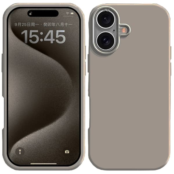 iPhone 17 Silikonskal  Reptålig & Greppvänlig Finish