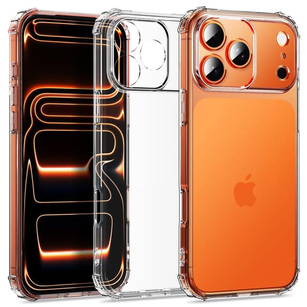 Trådlöst laddbart skyddsskal iPhone 17 Pro Max