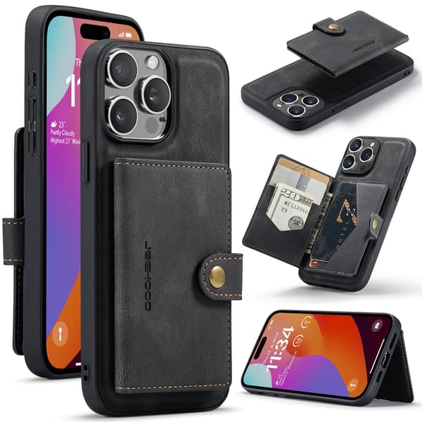 iPhone 15 Pro  magnetiskt kortfacksskal.