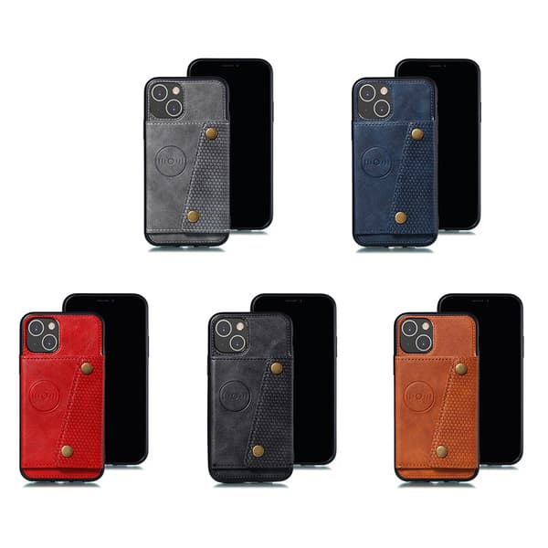iPhone 13 Mini  praktiskt skal med kortfack