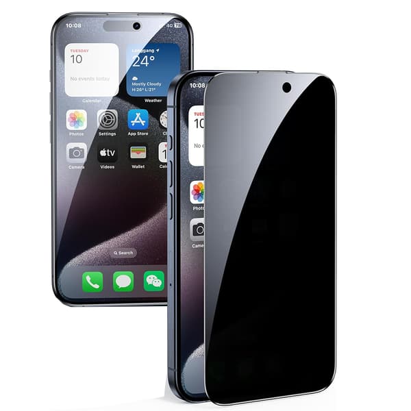 iPhone 17 Pro Max Sekretessglas 2-pack För dina ögon